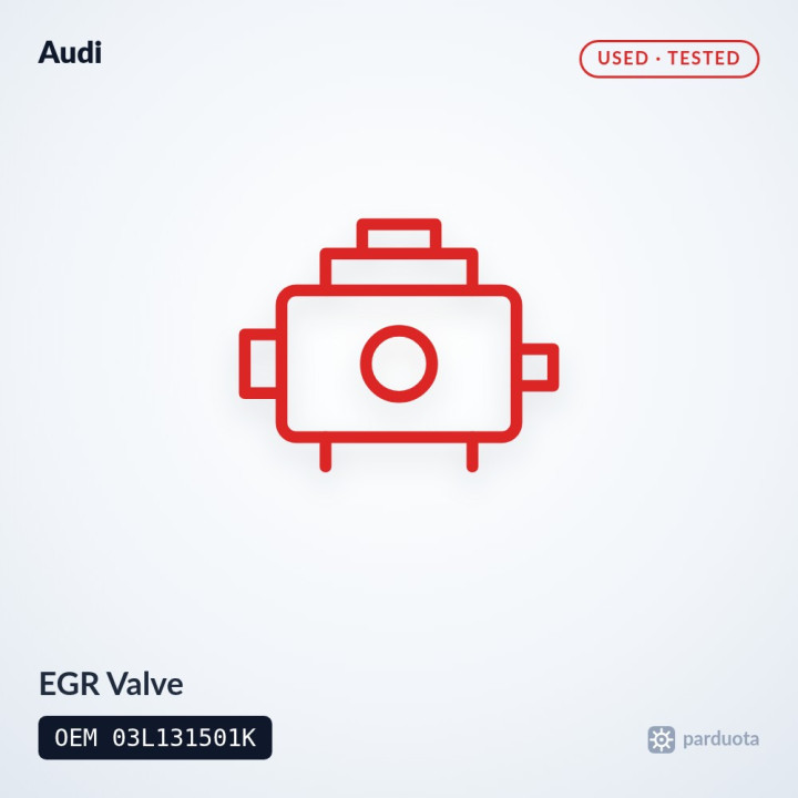 EGR Valve - Audi A4 B8 2.0 TDI 2008-2015
