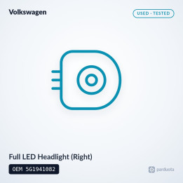Full LED Headlight (Right) - Volkswagen Golf VII 2017-2019