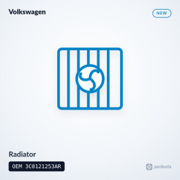 Radiator - Volkswagen Passat B6 2.0 TDI 2005-2010