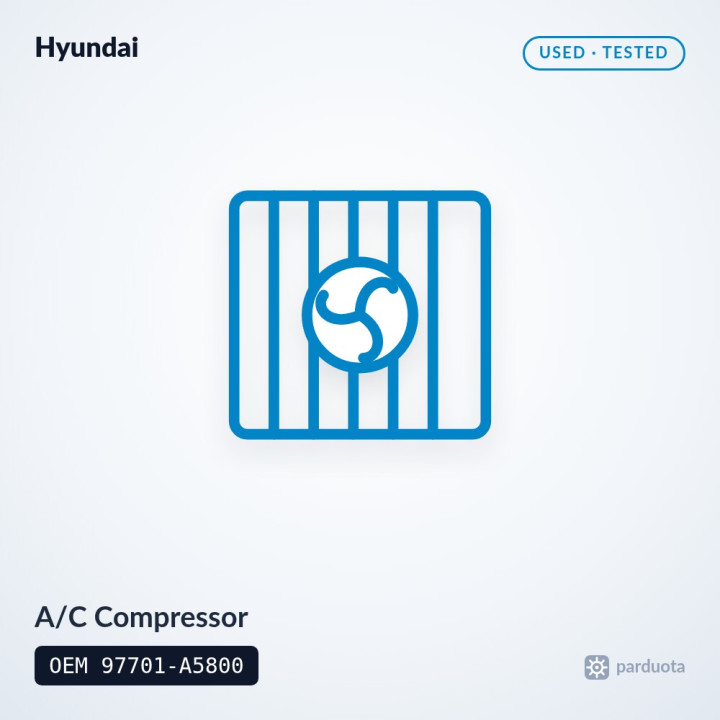 A/C Compressor - Hyundai i30 GD 2012-2016