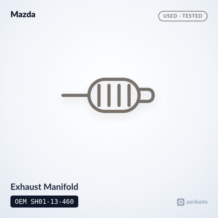 Exhaust Manifold - Mazda Mazda 6 GJ 2.2D 2012-2018